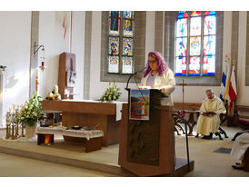 Dankgottesdienst der Kommunionkinder (Foto: Karl-Franz Thiede)